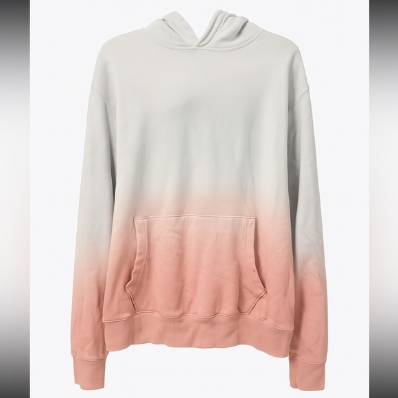 Old Navy Men’s 2PC SET Pink/ Orange Ombre hoodie + Sweatpants men’s size M top L - Picture 2 of 13